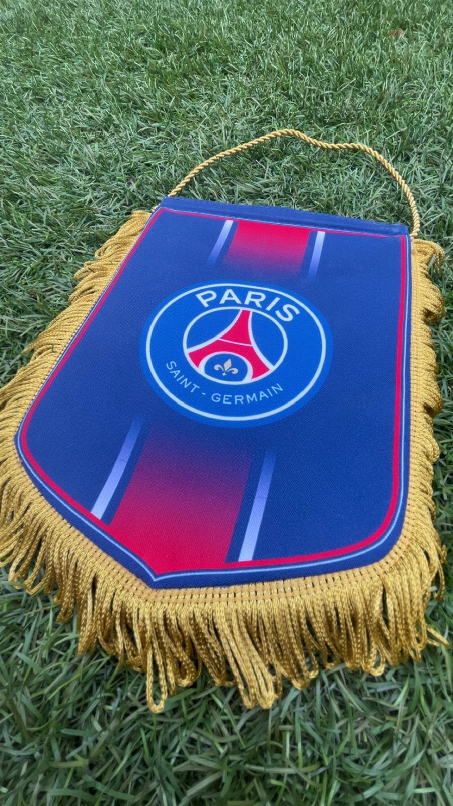 PSG Paris Saint-Germain  vaantje redelijk groot Voetbal, Verzenden, Nieuw