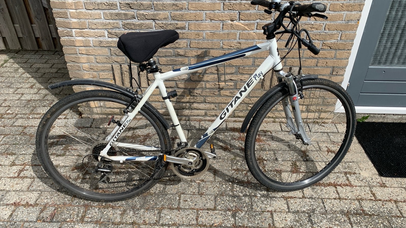 Degelijke Gitane Play stads-/hybridefiets, Velgrem, Versnellingen, Ophalen, Overige merken