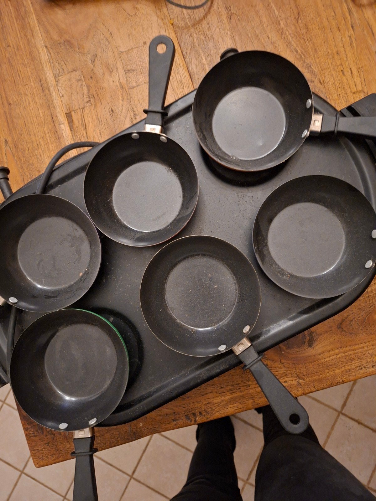 Princess grill set met 6 pannetjes, Minder dan 1 liter, Ophalen, Gebruikt
