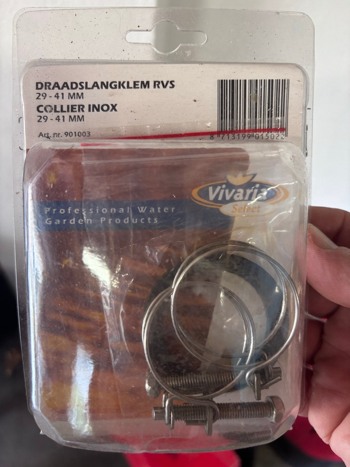 Draadslangklemmen RVS 29-41 mm - Vivaria Select, Ophalen, Nieuw