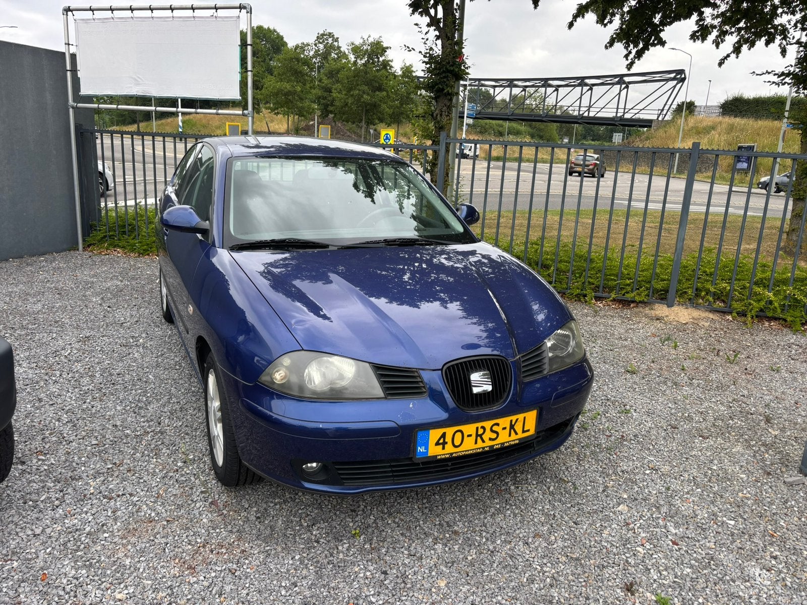 Seat Ibiza 1.4 16V 55KW 2005 Blauw, Voorwielaandrijving, 15 km/l, 4 cilinders, Blauw