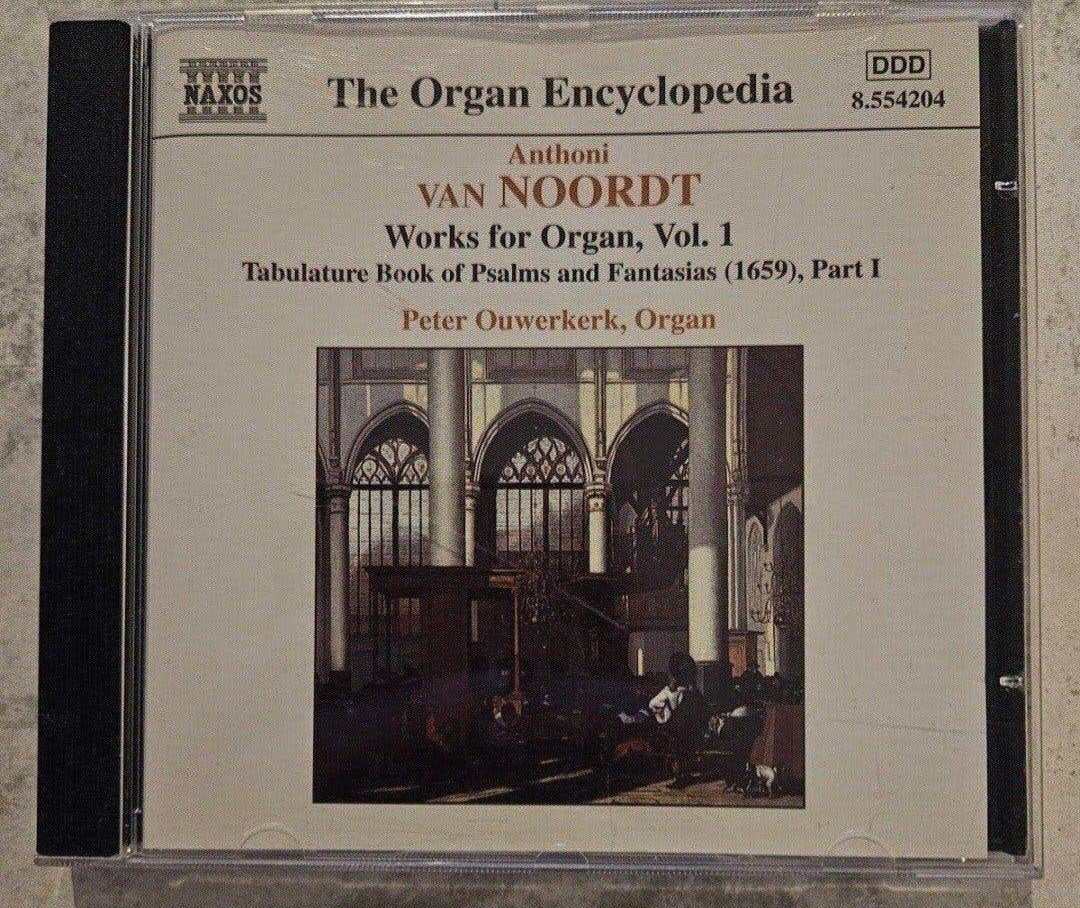 Anthoni van Noordt - Works for Organ Vol. 1 (Peter Ouwerkerk, Ophalen of Verzenden, Gebruikt, Overige typen