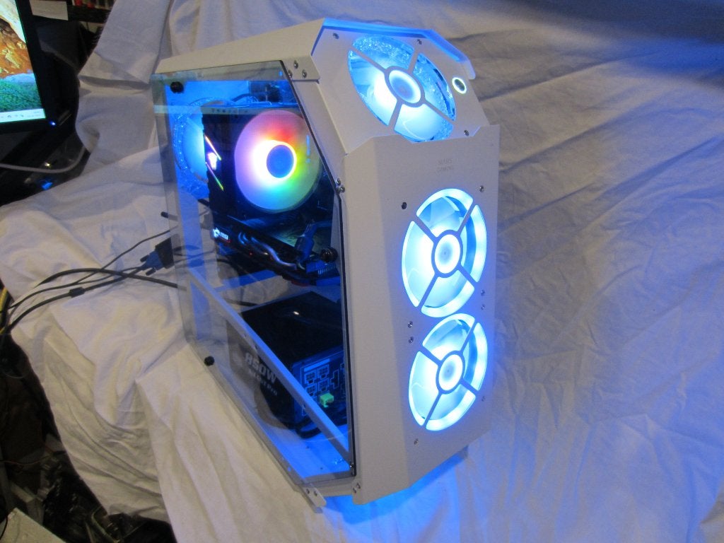 Game PC met afstands bediening., Computers en Software, 32 GB, Ophalen of Verzenden, Zo goed als nieuw, MicroStar Pro
