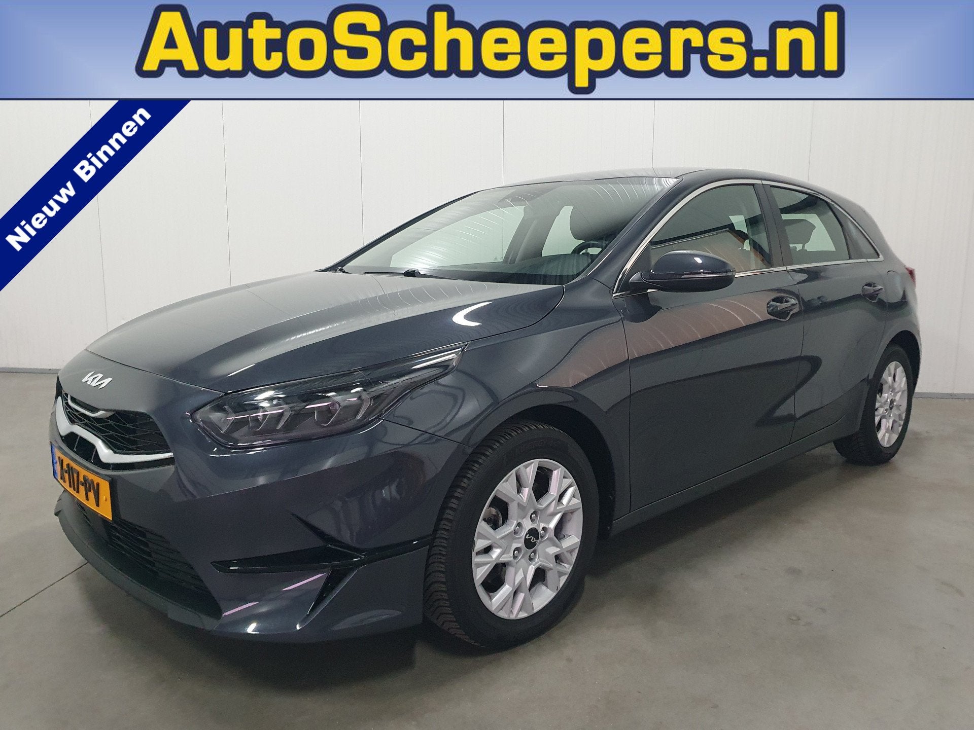 Kia Ceed 1.0 T-GDi DynamicLine NAVI/PDC/LED/CRUISE/CLIMA ., Stof, Gebruikt, Euro 6, Origineel Nederlands
