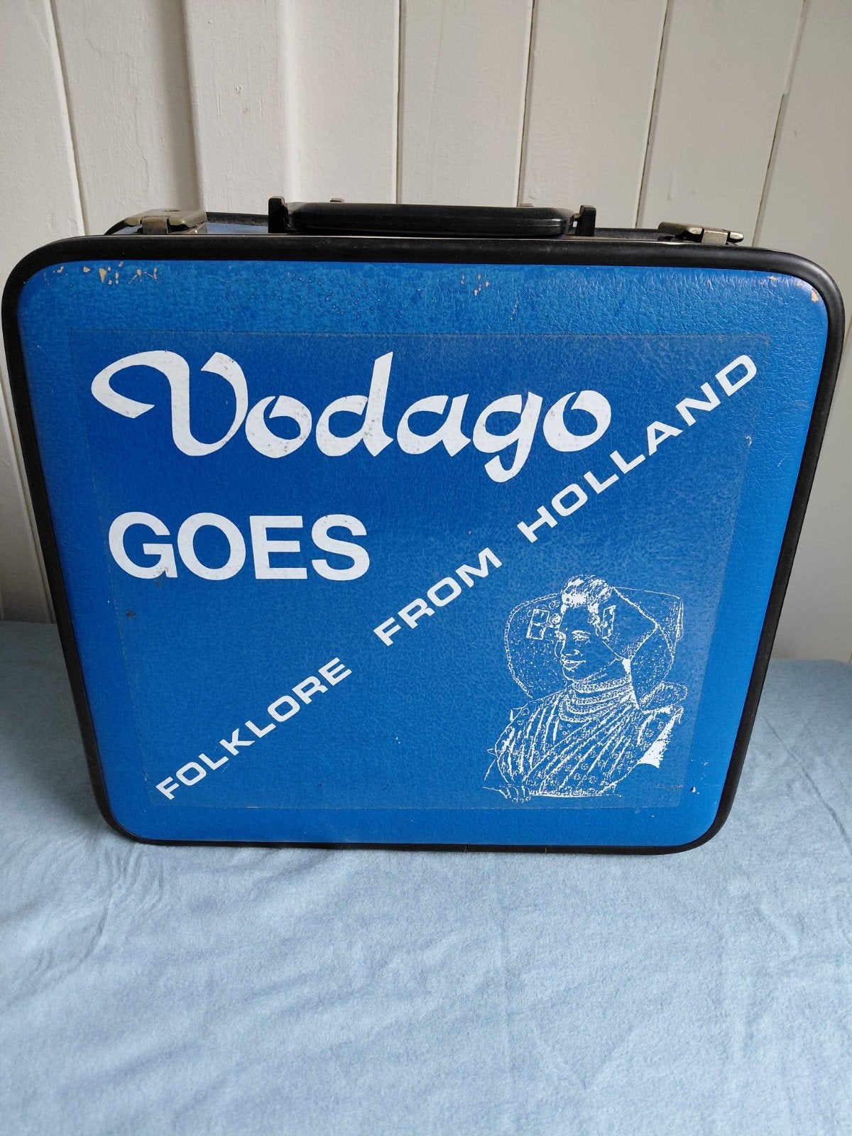 Vintage KLM stewardess koffertje - Vodago Folklore, Ophalen of Verzenden, Gebruikt