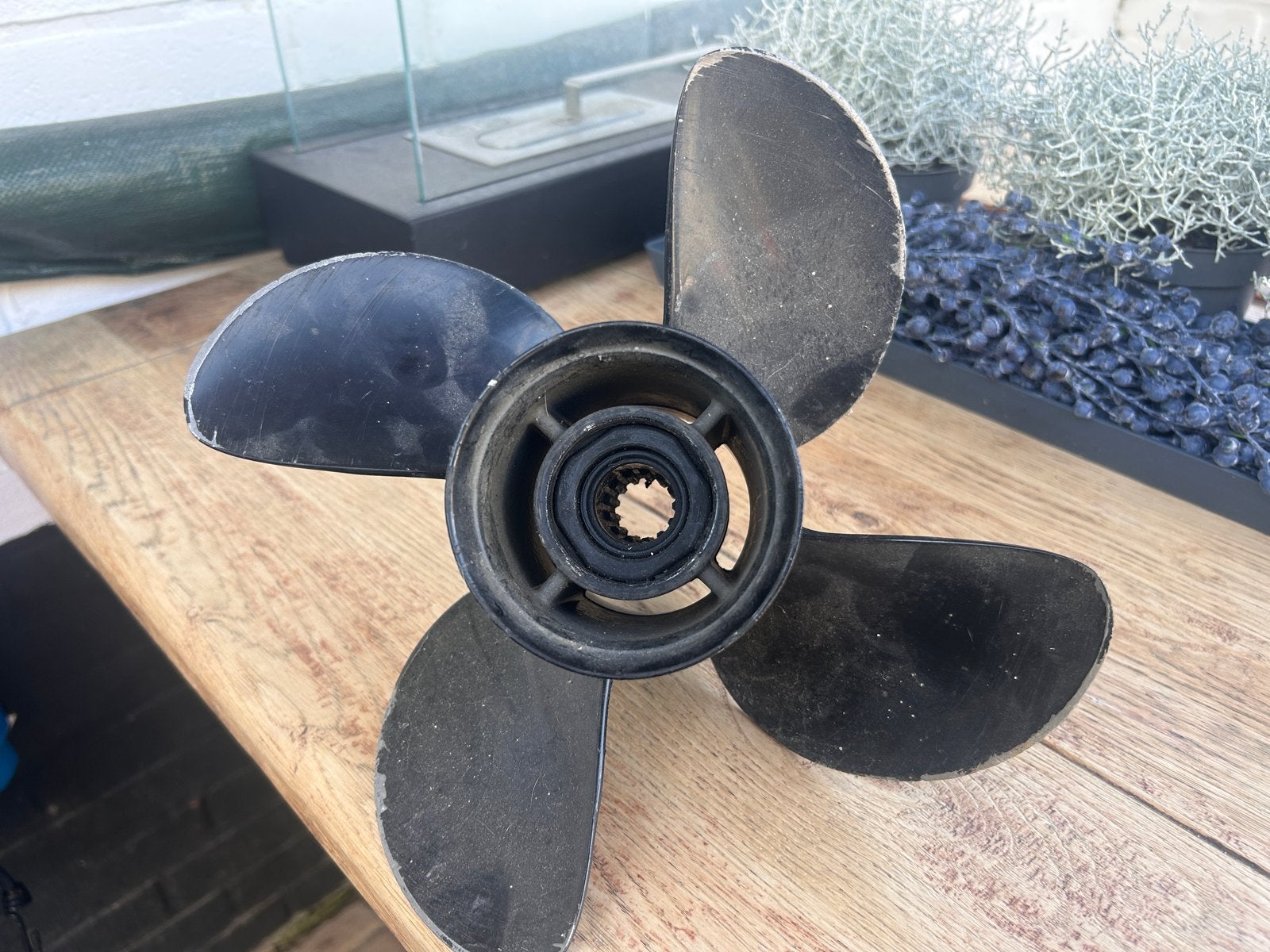 Mercury SpitFire Propeller - 4 Bladen - Gebruikt, Watersport en Boten, Ophalen of Verzenden, Gebruikt, Motor en Techniek