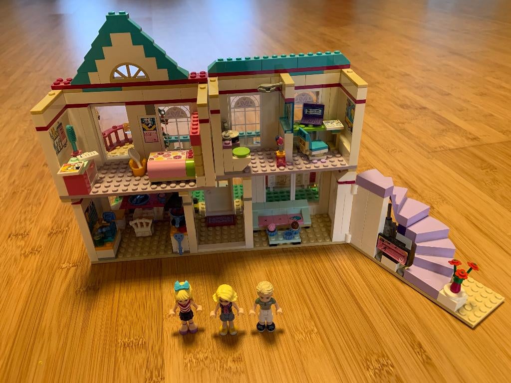 LEGO Friends Stephanie's Huis 41314, Kinderen en Baby's, Speelgoed | Duplo en Lego, Ophalen of Verzenden, Zo goed als nieuw, Complete set