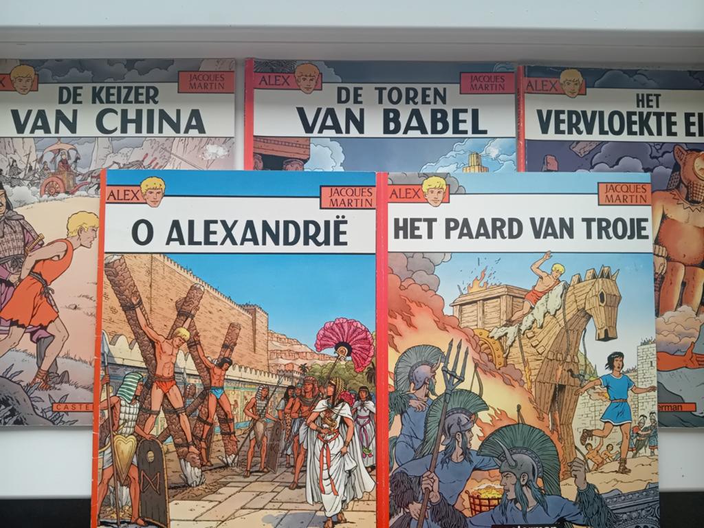 Alex, Meerdere stripboeken, Ophalen of Verzenden, Gelezen