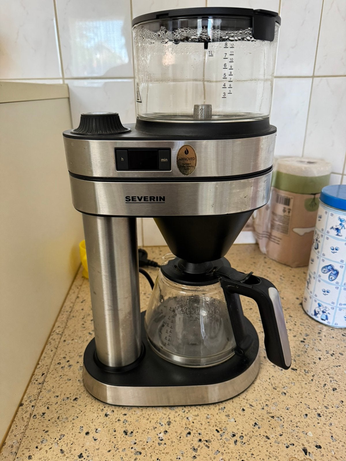 Koffiezetapparaat Severin, Ophalen, Gebruikt, 10 kopjes of meer, Koffiemachine