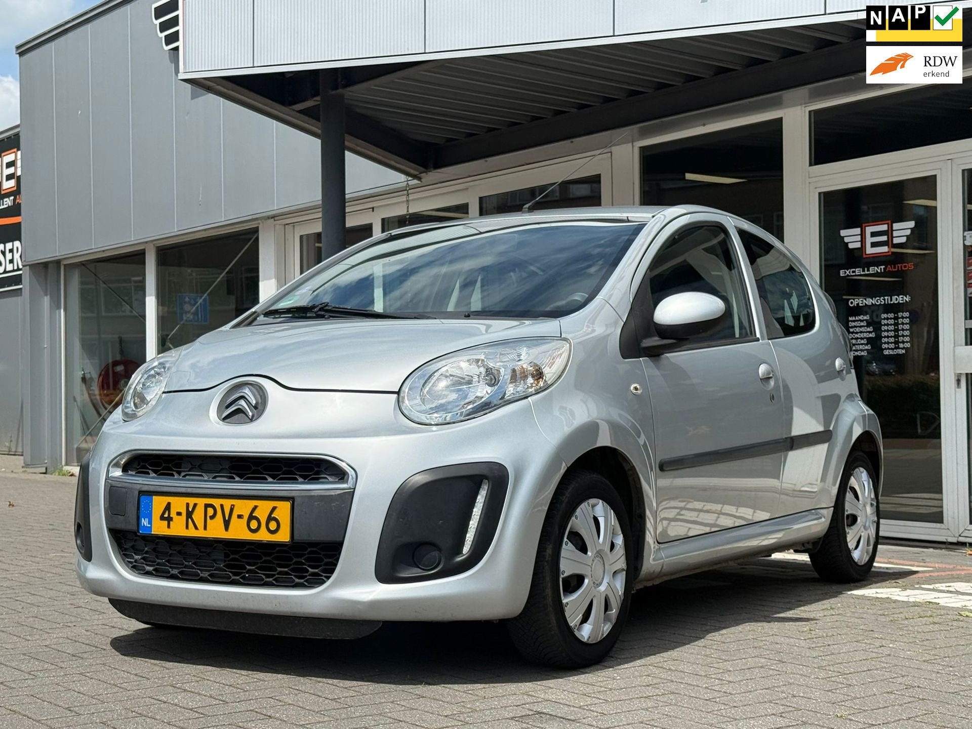 Citroen C1 1.0 Tendance Automaat - Airco, Euro 5, Stof, Gebruikt, Zwart