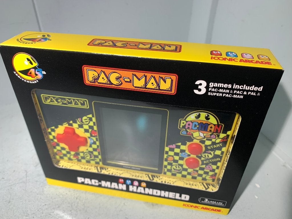 Pac-Man Handheld Nieuw - 45th Anniversary Editie BANDAI, Ophalen of Verzenden, Overige merken, Nieuw