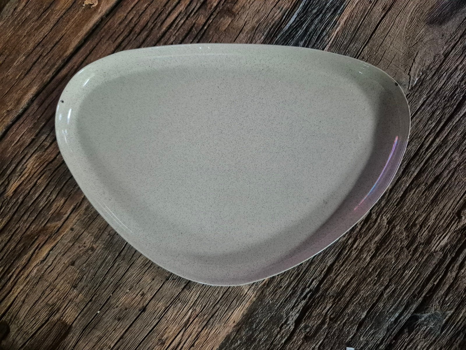 Organische Metalen Tray - Sand Marble Look, Ophalen of Verzenden, Nieuw, Beige, Metaal
