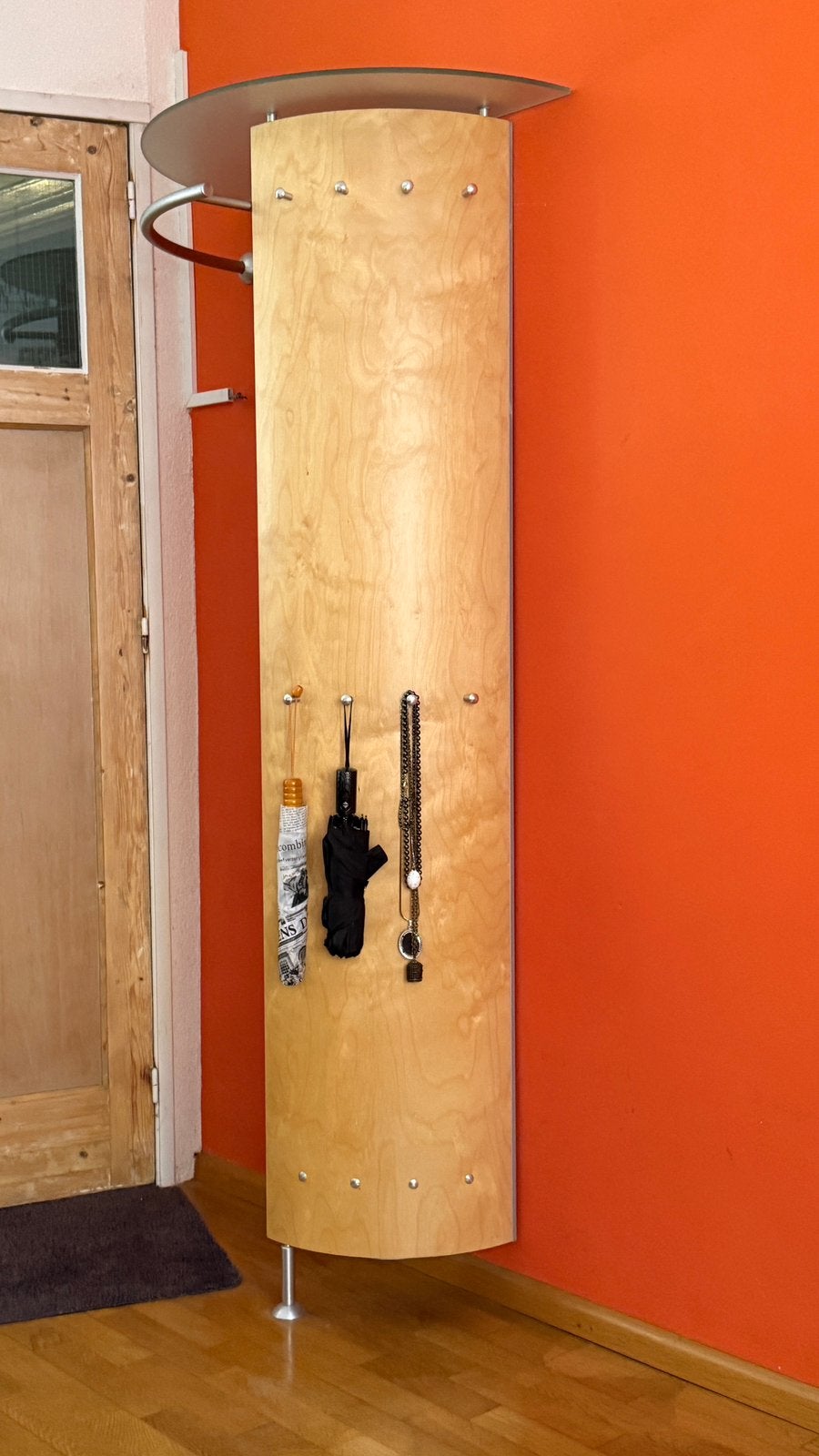 D-Tec Princess Design Kapstok Garderobe Mat Chroom Jaren '90, Gebruikt, 150 tot 200 cm, Hout, Ophalen
