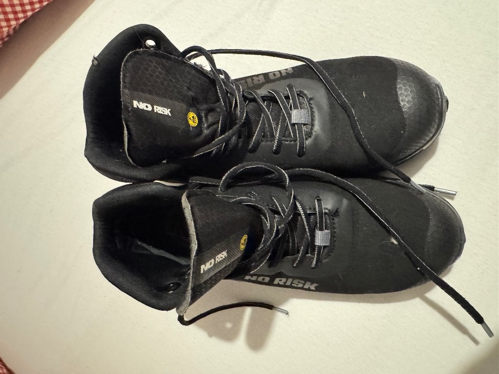 No risk dames werkschoenen maat 38, Ophalen of Verzenden, Zo goed als nieuw, Werkschoenen, Zwart