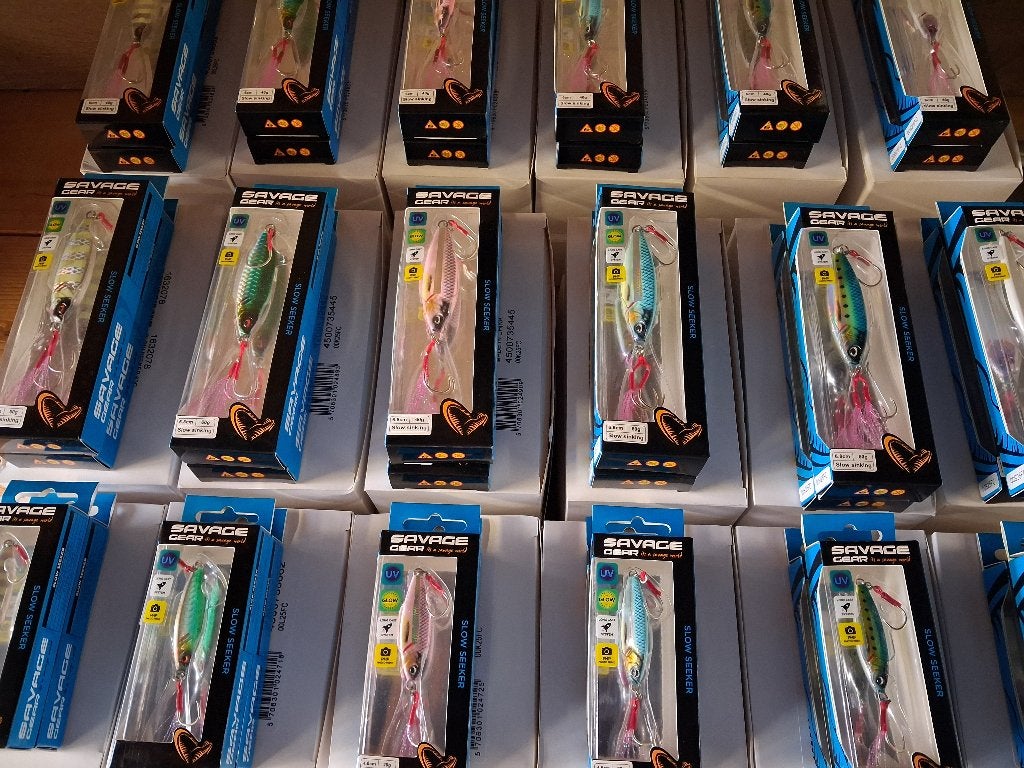 Slow Seeker Jigs (Zeebaars!) in 20/40/60 gram...6 kleuren, Tinstraat, Savage Gear, Overige typen, Nieuw