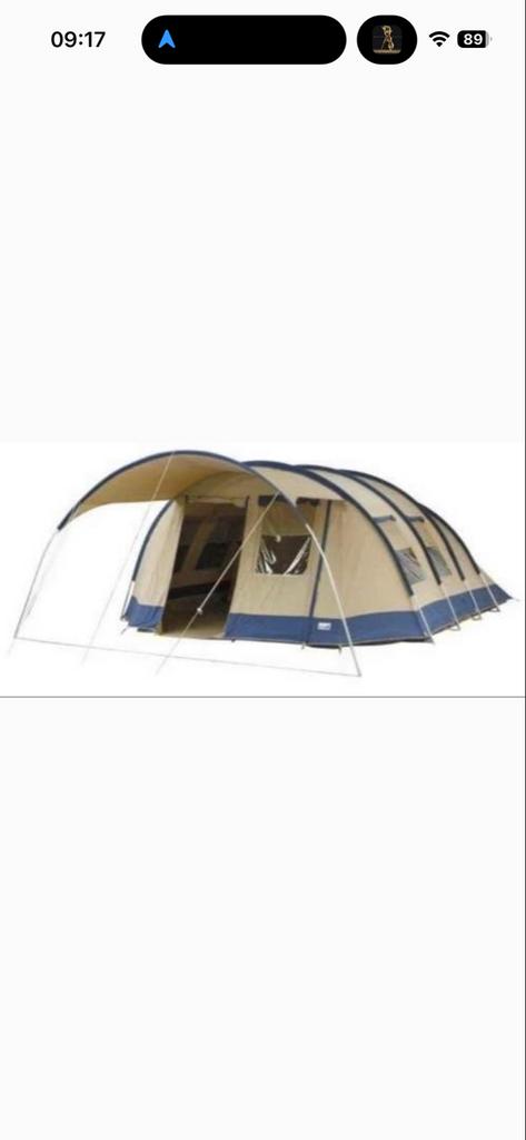 Michigan 6-persoons tunneltent - Ideaal voor families, Ophalen, Gebruikt, Tot en met 6