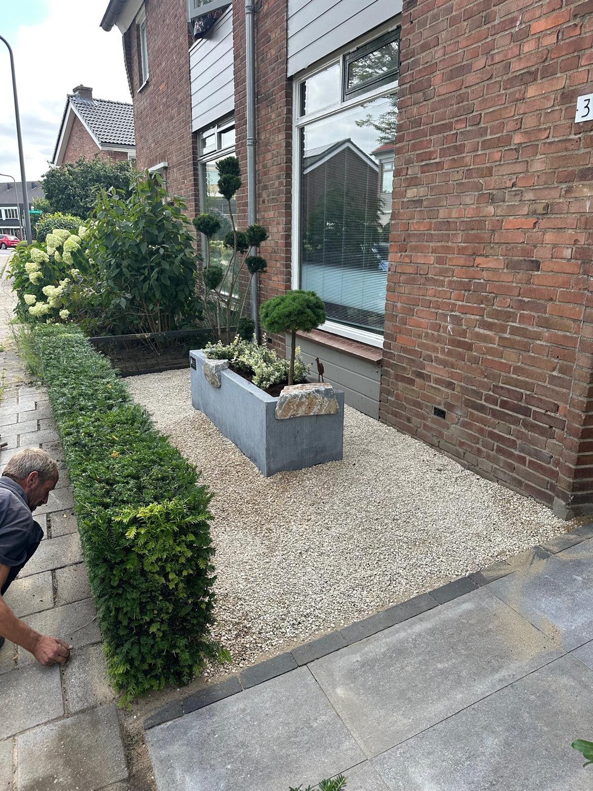 Beton bloembakken partij aanbieding tuin bloembak, Ophalen, 100 cm of meer, Nieuw, Beton