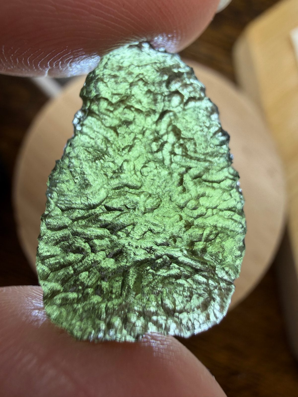 3.17g Moldaviet - Natuurlijke Tektiet uit Tsjechië, Ophalen of Verzenden, Nieuw
