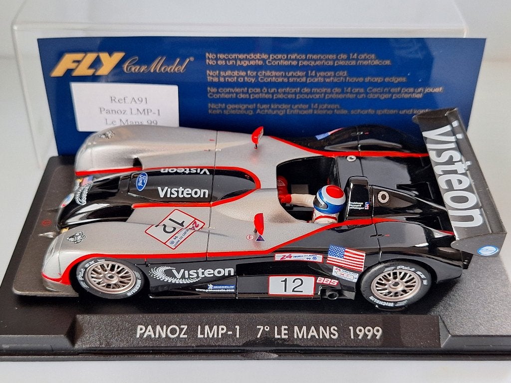 Fly Panoz LMP-1 #12 7º le Mans 1999 Visteon A91, Overige merken, Racebaan, Fly, Nieuw