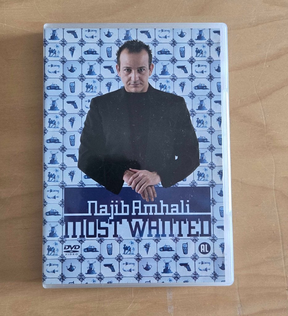 Najib Amhali - Most Wanted (dvd), Alle leeftijden, Ophalen of Verzenden, Gebruikt, Stand-up of Theatershow