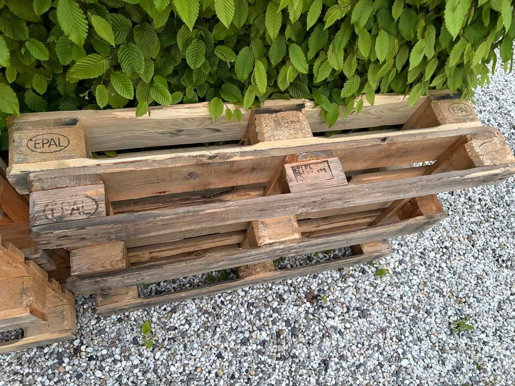 4 Europallets in goede staat - Ophalen in Baambrugge, Ophalen, Gebruikt, Pallet
