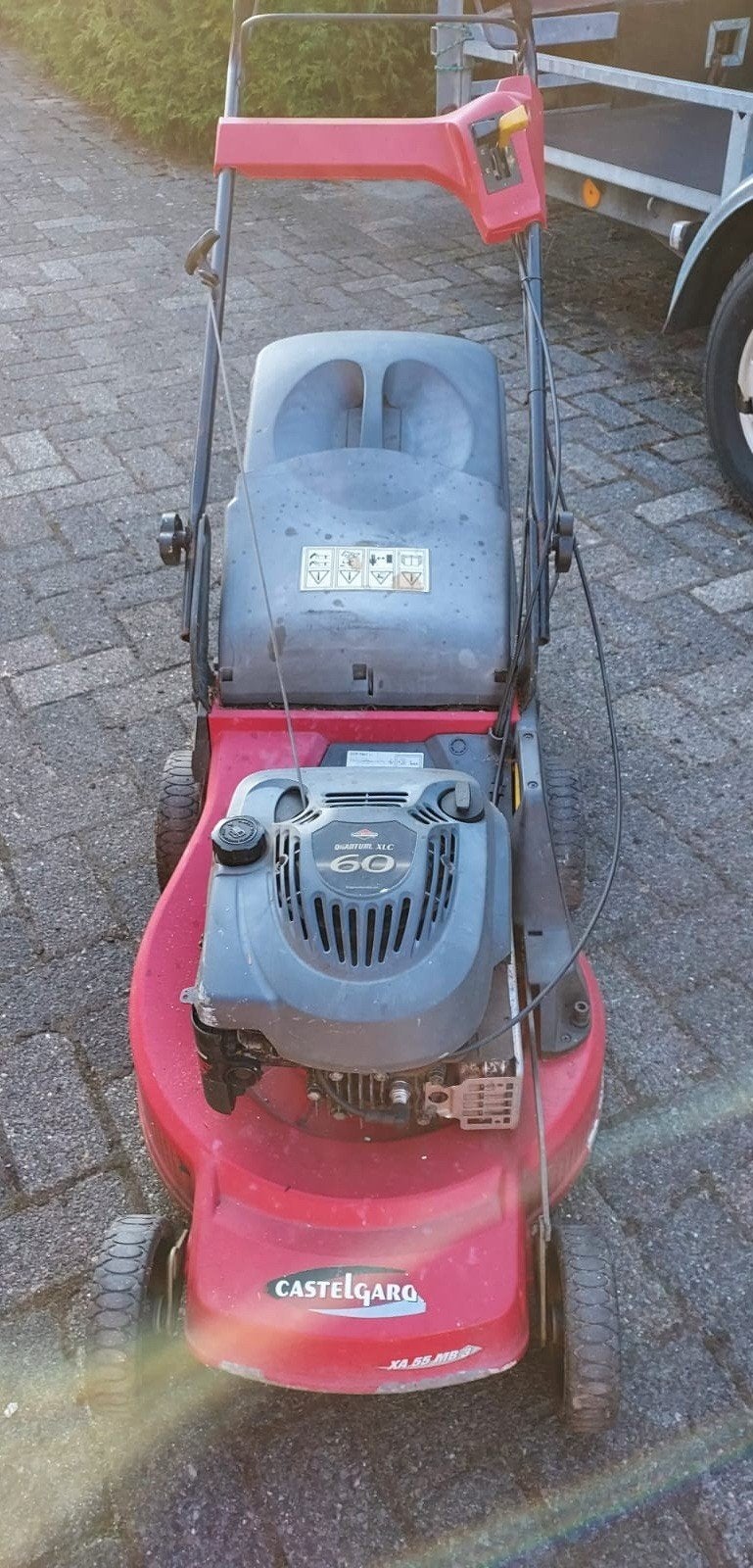 Castelgarden XA 55 MB 3 Benzine Grasmaaier, Cirkelmaaier, Gebruikt, Ophalen of Verzenden, 50 cm of meer