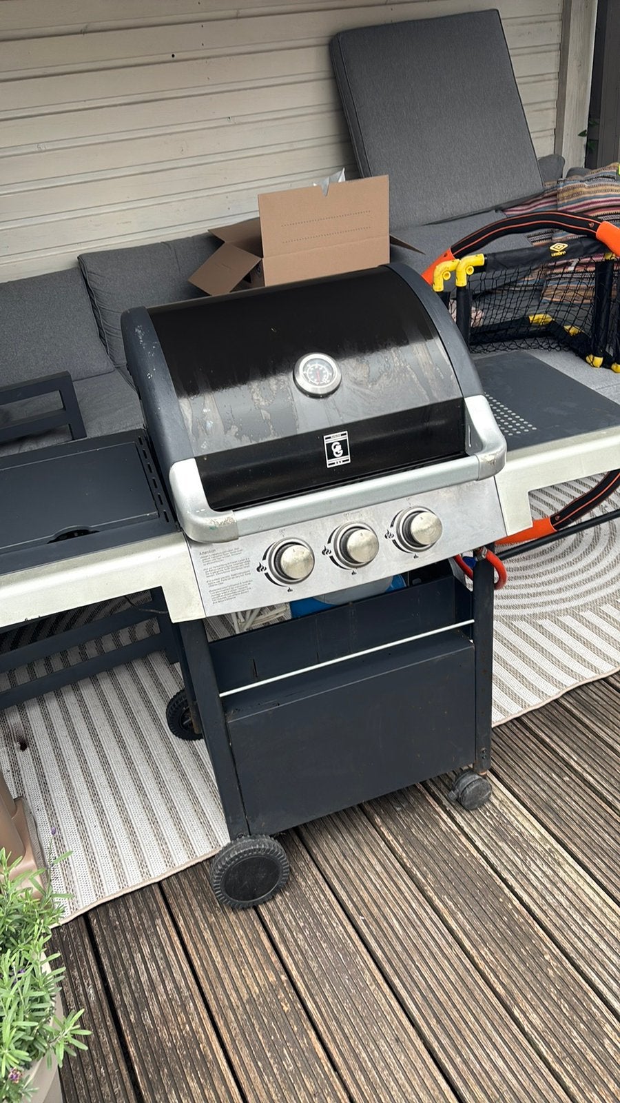 Gasbarbeque/buitenkeuken Gardengrill, Ophalen, Gebruikt