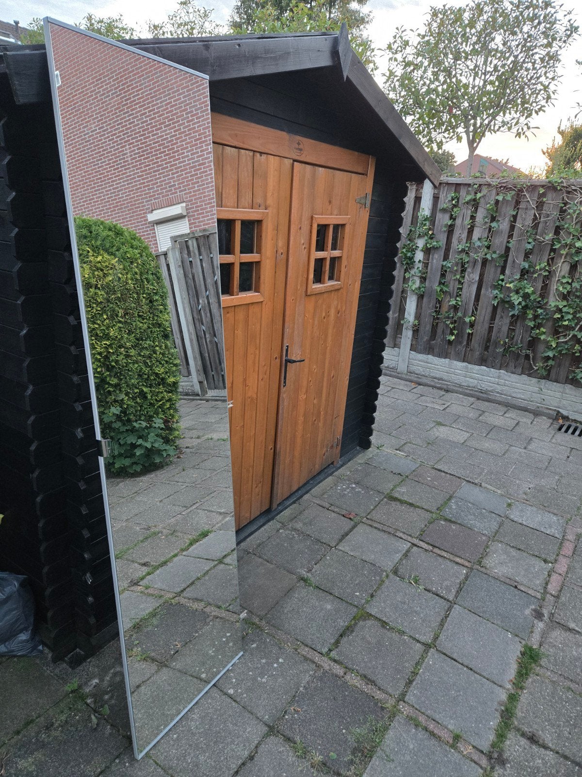 IKEA VIKEDAL spiegeldeur 1742-5, Ophalen, Gebruikt, 200 cm of meer, Rechthoekig
