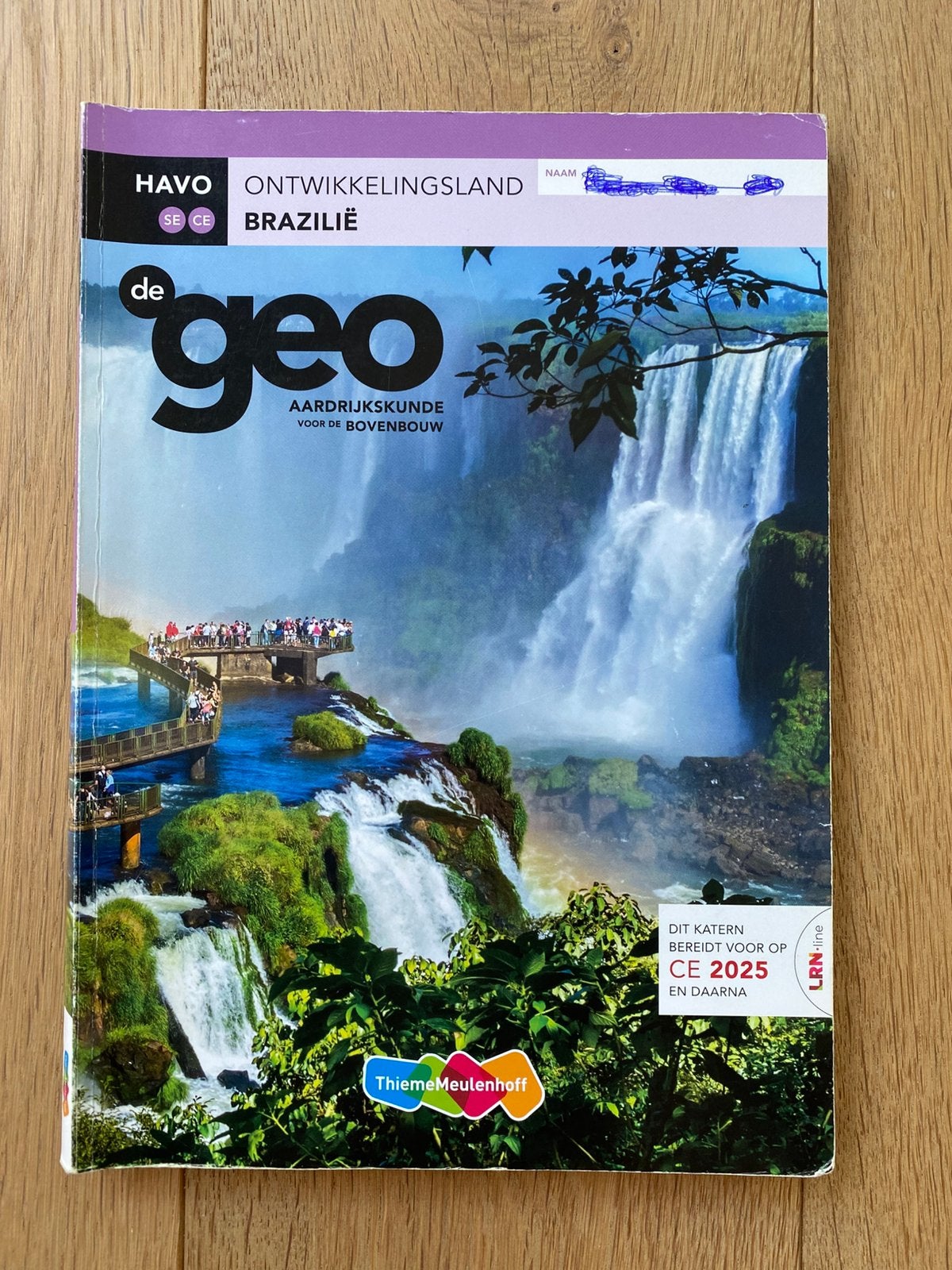 Aardrijkskunde boek GEO HAVO Ontwikkelingsland Brazilië, Ophalen, Gelezen, HAVO, Aardrijkskunde