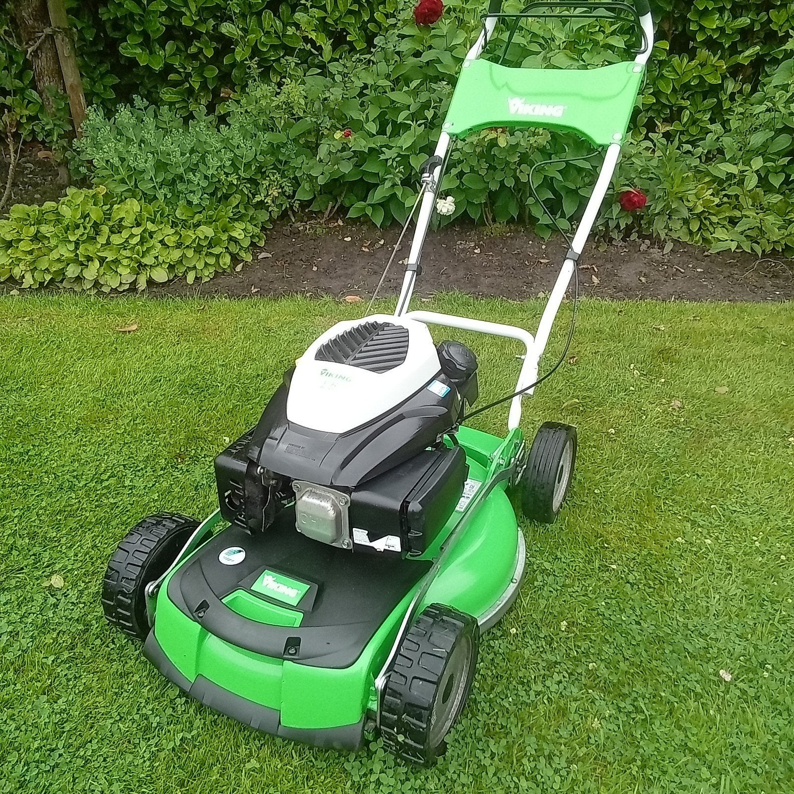 VIKING/STIHL MB 4 RTP PRO mulch grasmaaier zelfrijdend, Ophalen, Cirkelmaaier, Mulchfunctie, Benzine-grasmaaier