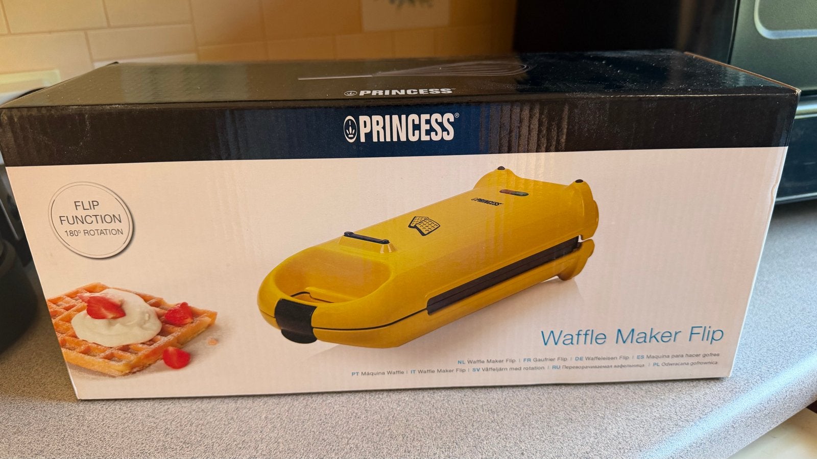 Princess 132406 Waffle Maker Flip, Ophalen, Nieuw