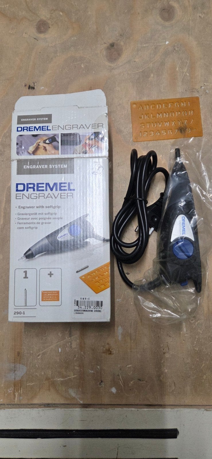 Dremel Engraver 290-1 graveermachine met softgrip, Ophalen of Verzenden, Zo goed als nieuw, Overige typen, Bosch