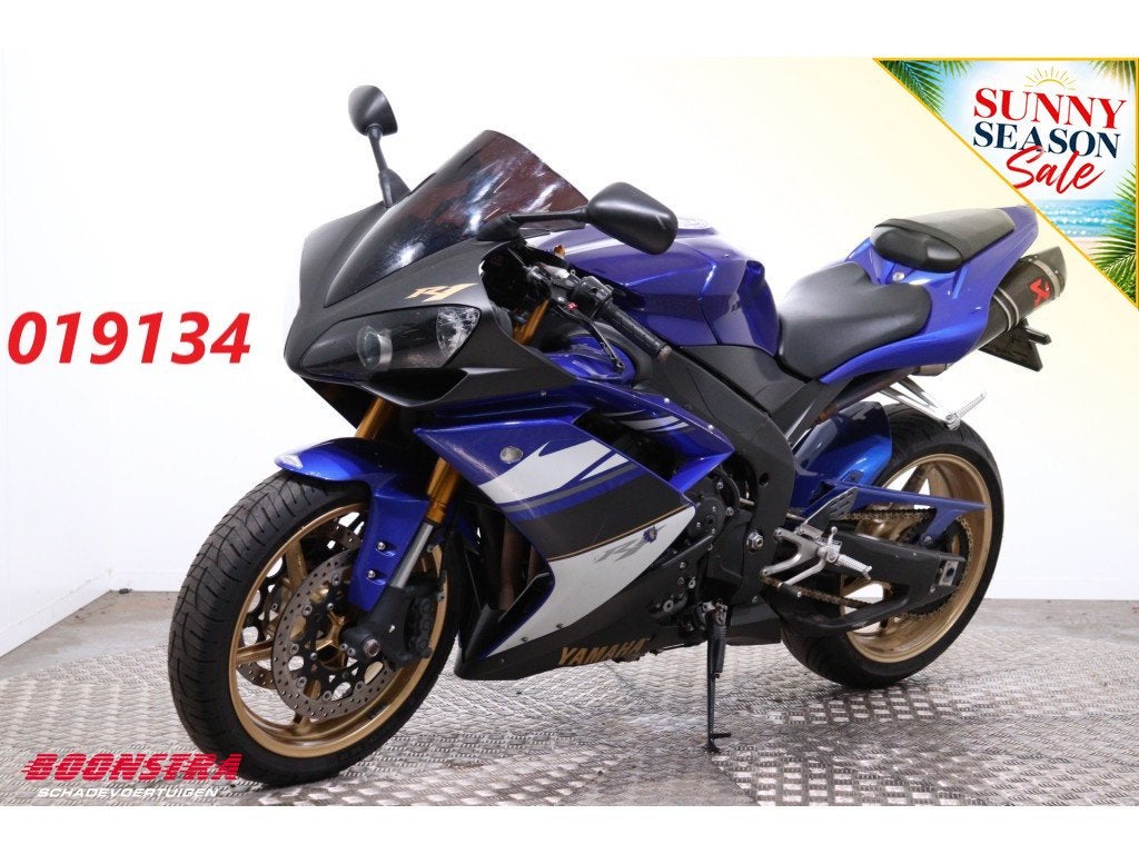 Yamaha YZF-R1 Akrapovic (bj 2009), Motoren, Dopplerlaan 4
9207HC  DRACHTEN, NL, Boonstra Schadevoertuigen, Bedrijf, Super Sport