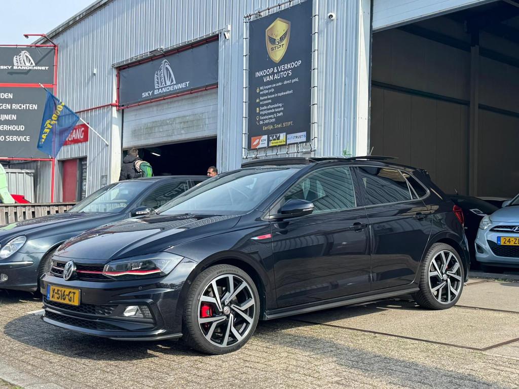 Volkswagen Polo 2.0 | TSI | GTI | 200PK | PANO| AUTOMAAT | V, Auto's, Stof, Gebruikt, 4 cilinders, Zwart