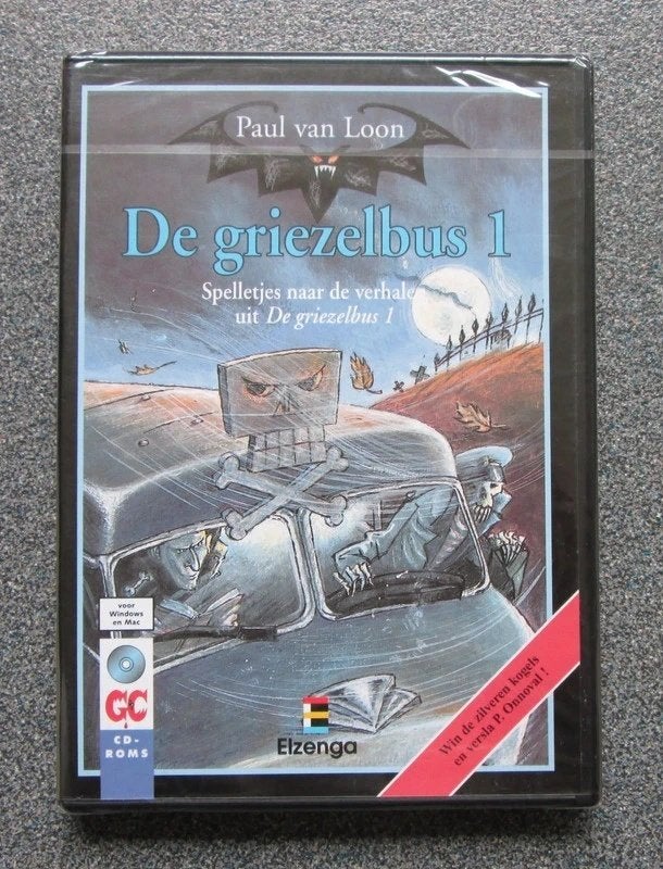 De griezelbus 1 Spelletjes CD-ROM, Spelcomputers en Games, Avontuur en Actie, Verzenden, 1 speler, Nieuw