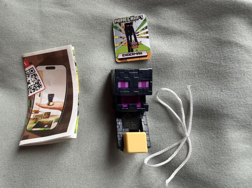 Minecraft kinder joy enderman, Ophalen of Verzenden, Nieuw