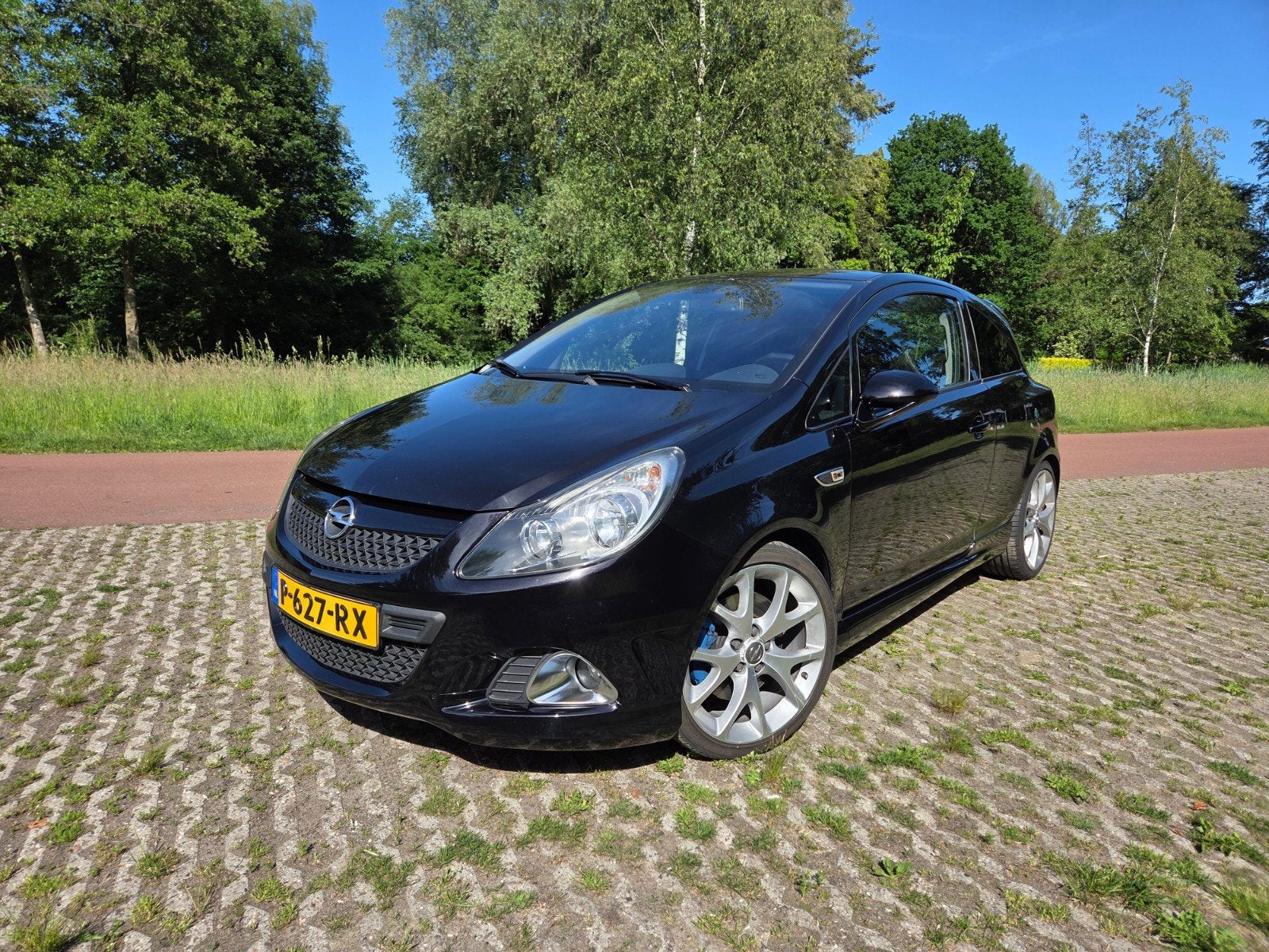 Opel Corsa 1.6 OPC 3D 2009 Zwart, Auto's, Opel, Zwart, Handgeschakeld, Particulier, Corsa