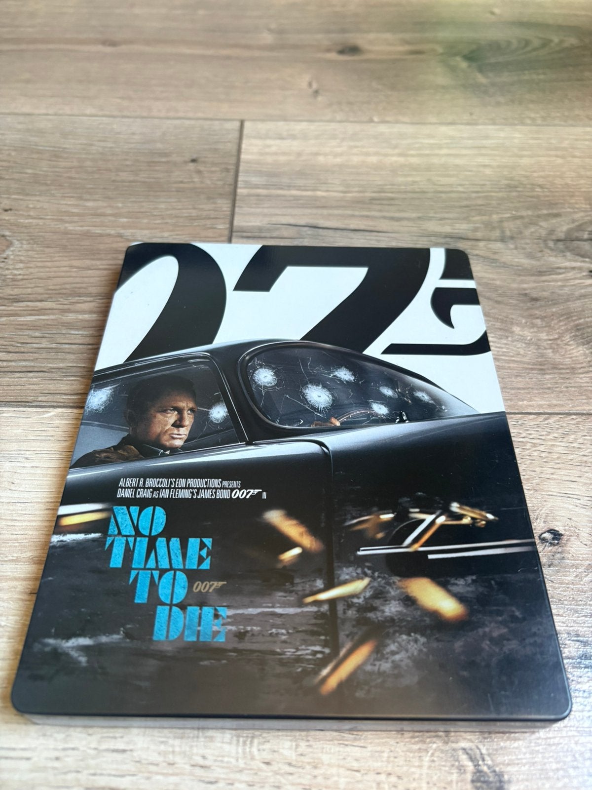 James Bond No Time to Die 4K Steelbook nederlandse uitgave, Ophalen of Verzenden, Zo goed als nieuw, Actie