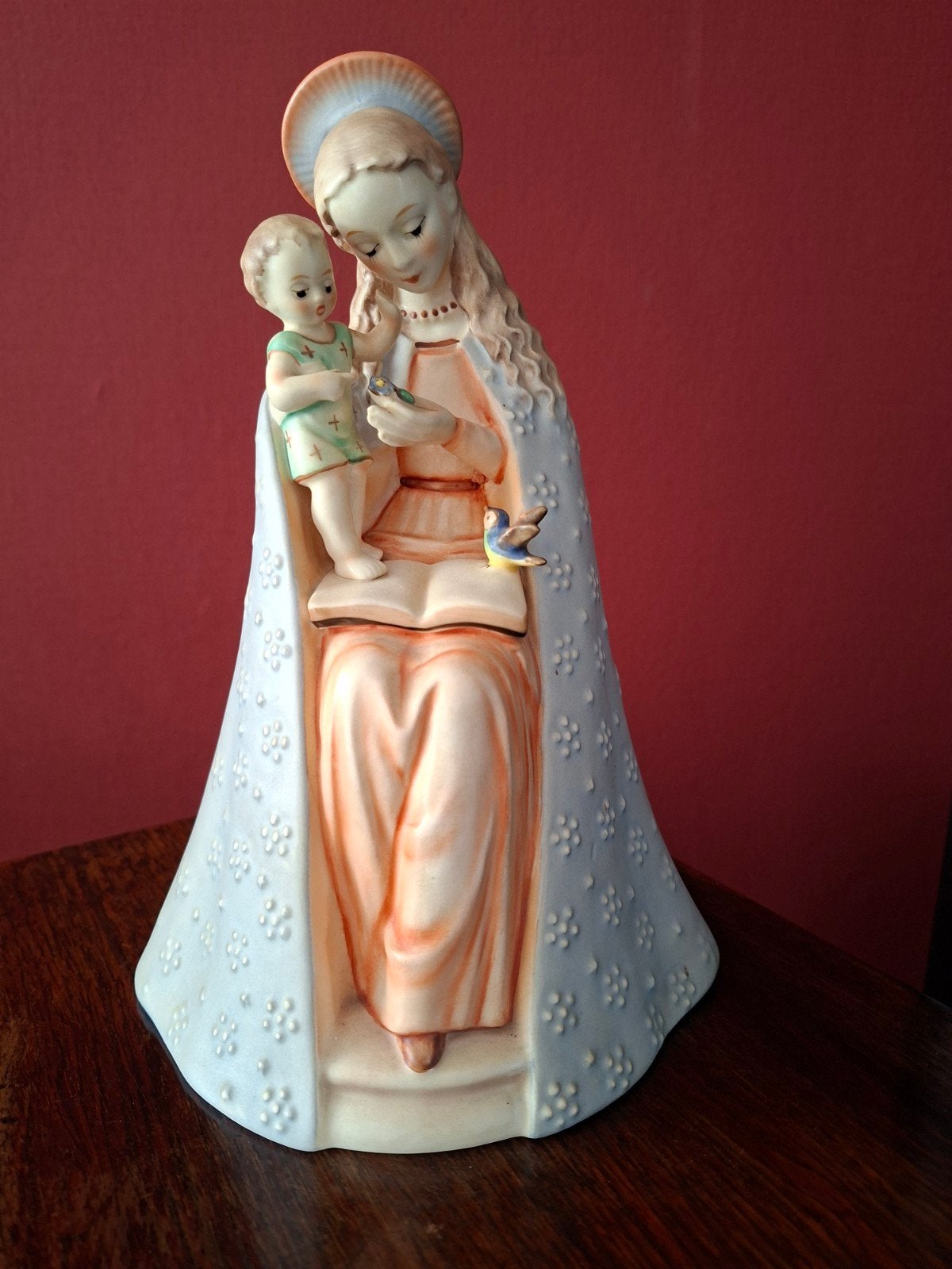 Kleurrijk beeld van Goebel/Flower Madonna/Bloemen Madonna, Ophalen