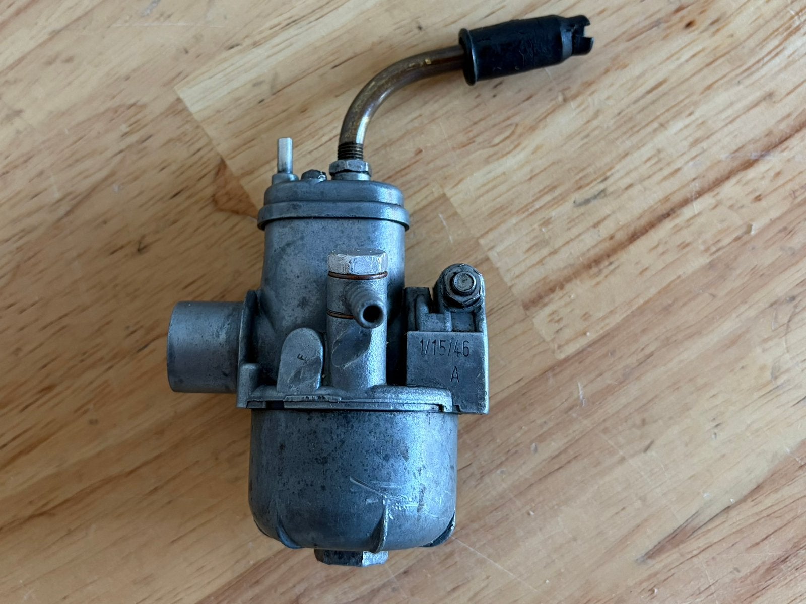 Bing carburateur origineel! opschuif (1/15/46), Fietsen en Brommers, Verzenden, Zo goed als nieuw, Carburateur