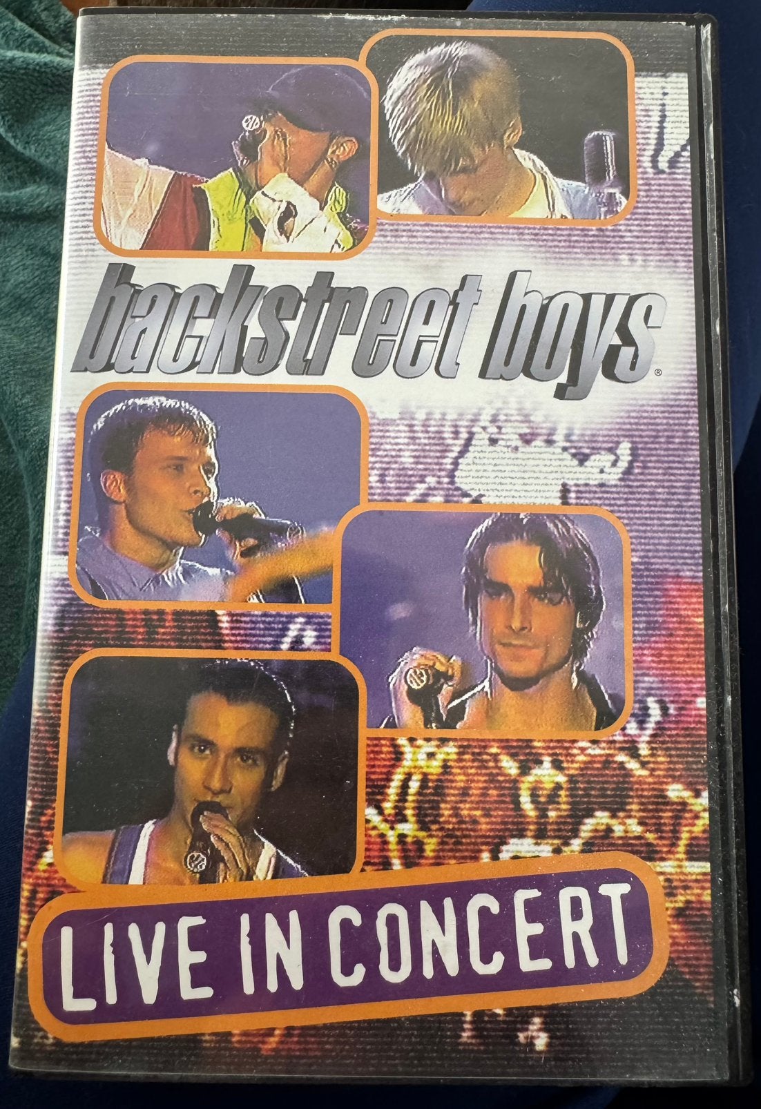 Video Backstreet Boys - live in concert in prima staat, Alle leeftijden, Ophalen of Verzenden, Zo goed als nieuw, Muziek en Concerten