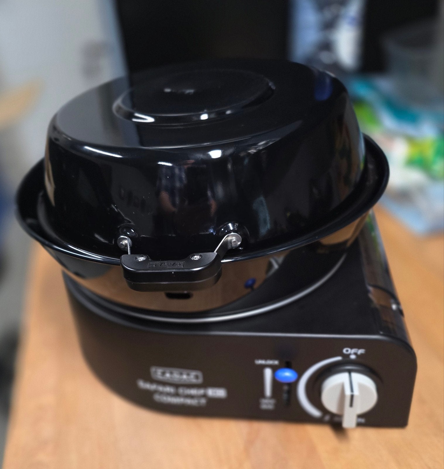 Cadac Safari Chef 30 Compact gasbarbecue - zgan in doos, Ophalen, Zo goed als nieuw, Cadac