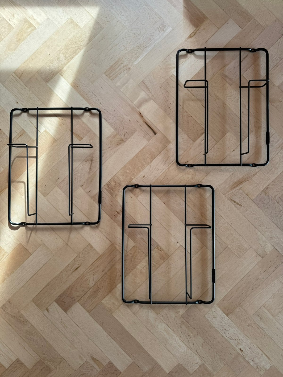 Set van 3 tijdschrifthouders, Ophalen of Verzenden, Zo goed als nieuw