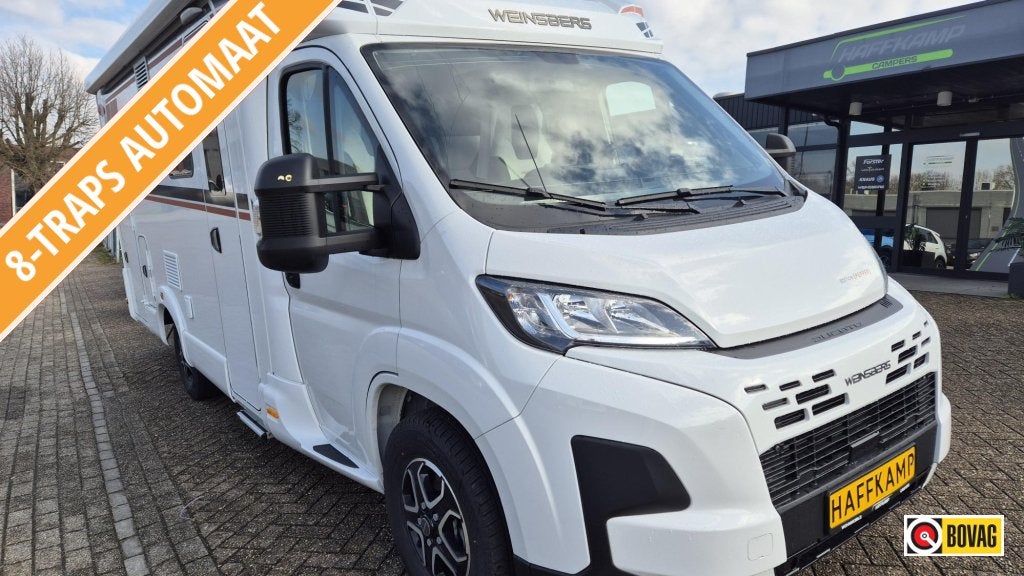 Weinsberg CaraCompact Pepper 600 MEG 8G autom. 2x airco, Caravans en Kamperen, Automaat, Ringverwarming, Fiat, Tot en met 2