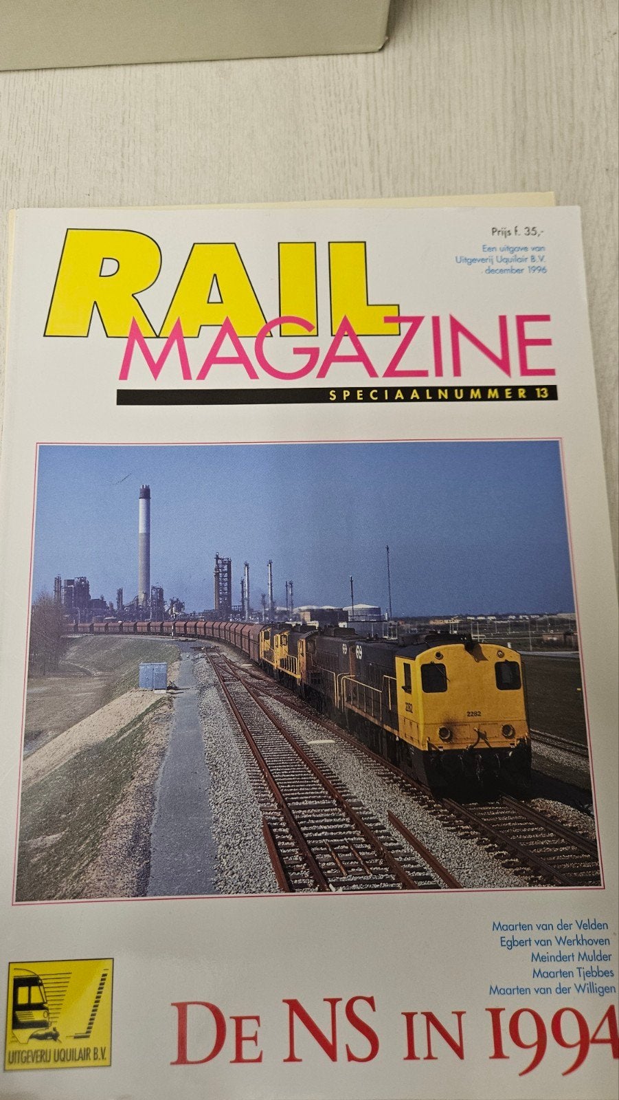 Rail Magazine Speciaalnummer 13 - De NS in 1994, Ophalen of Verzenden, Overige typen