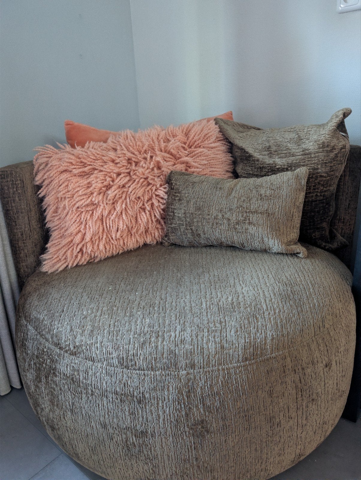 lounge stoel, Huis en Inrichting, Fauteuils, Ophalen, Gebruikt, 50 tot 75 cm