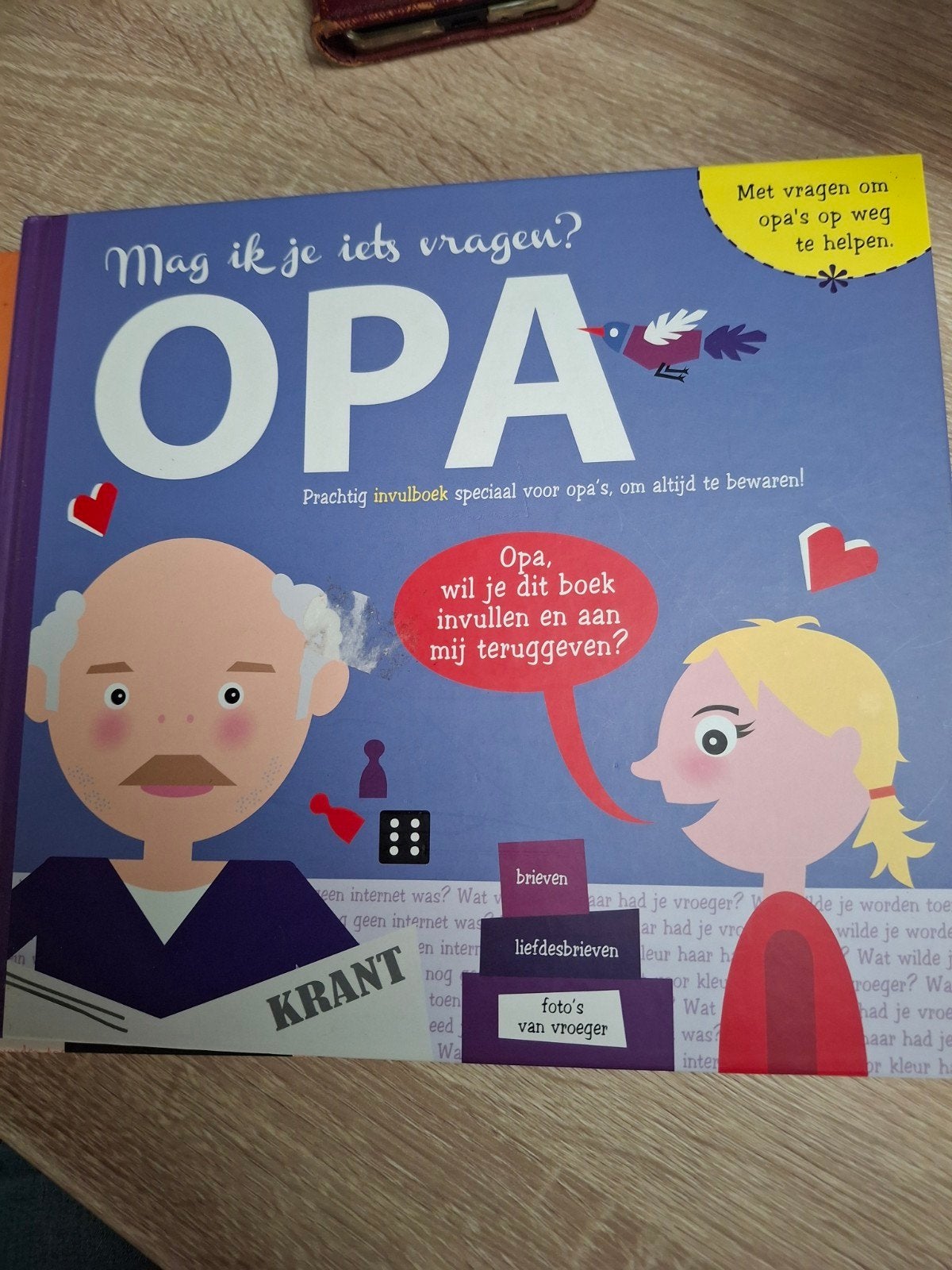 Opa, mag ik je iets vragen?, Ophalen of Verzenden, Nieuw, Non-fictie