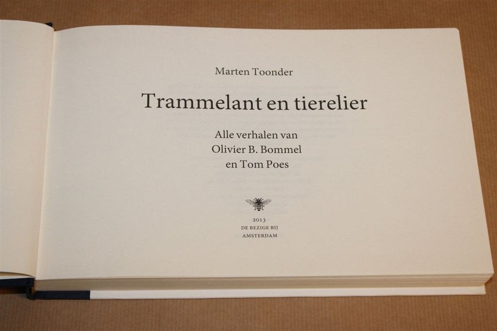Trammelant en Tierelier — Marten Toonder, dl. 24, Boeken, Eén stripboek, Ophalen of Verzenden, Gelezen
