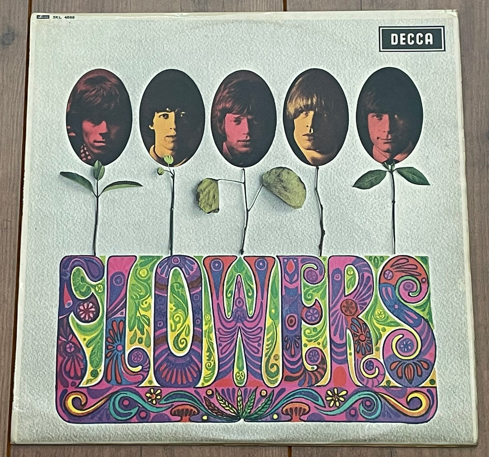 The Rolling Stones - Flowers lp / '67, Unboxed Decca, EX, LP, Gebruikt, Beschermende buitenhoes, Ophalen of Verzenden
