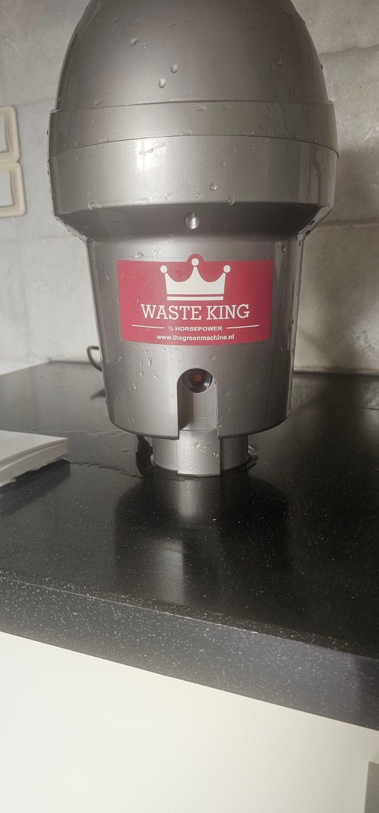 Waste King Voedselvermaler 3/4 pk met afstandsbediening, Witgoed en Apparatuur, Ophalen